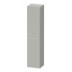 Duravit Hochschrank D-Neo 40x36cm, 1 Tür, 5 Bö, An L, chr/Beton ma-1