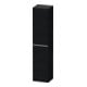 Duravit Hochschrank D-Neo 40x36cm, 1 Tür, 5 Bö, An L, chr/Eiche sw-1