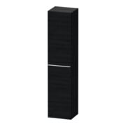 Duravit Hochschrank D-Neo 40x36cm, 1 Tür, 5 Bö, An L, chr/Eiche sw