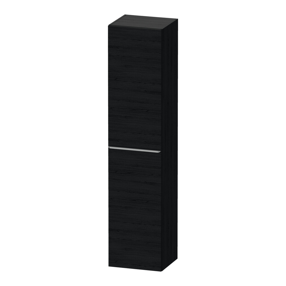 Duravit Hochschrank D-Neo 40x36cm, 1 Tür, 5 Bö, An L, ES geb/Ei sw
