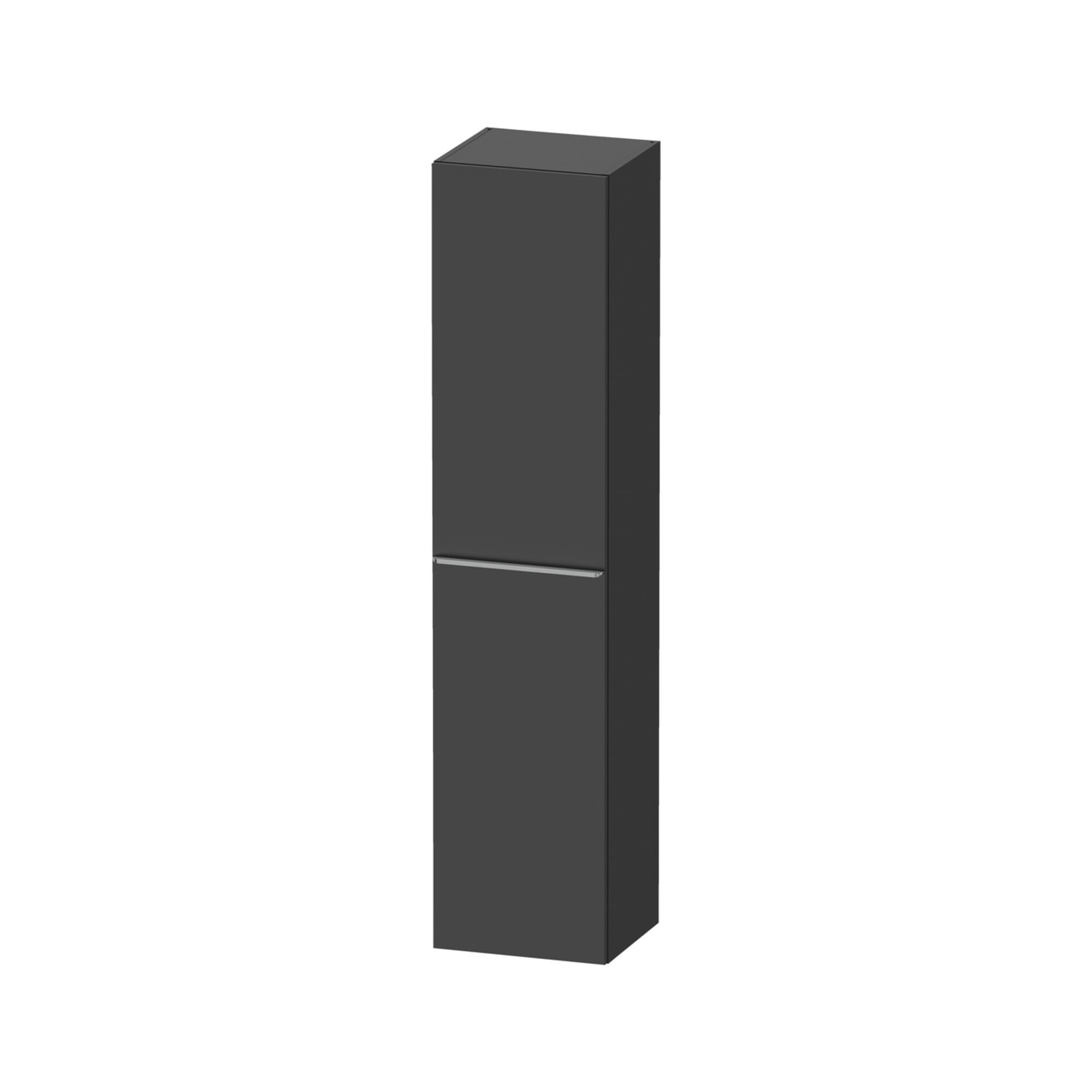 Duravit Hochschrank D-Neo 40x36cm, 1 Tür, 5 Bö, An L, ES geb/Gra m