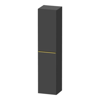 Duravit Hochschrank D-Neo 40x36cm, 1 Tür, 5 Bö, An L, g pol/gra ma