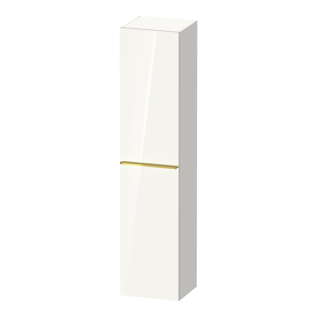 Duravit Hochschrank D-Neo 40x36cm, 1 Tür, 5 Bö, An L, g pol/w hgl