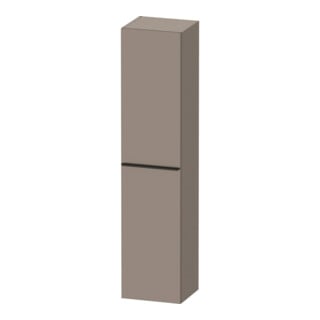 Duravit Hochschrank D-Neo 40x36cm, 1 Tür, 5 Bö, An L, sw/Bas ma