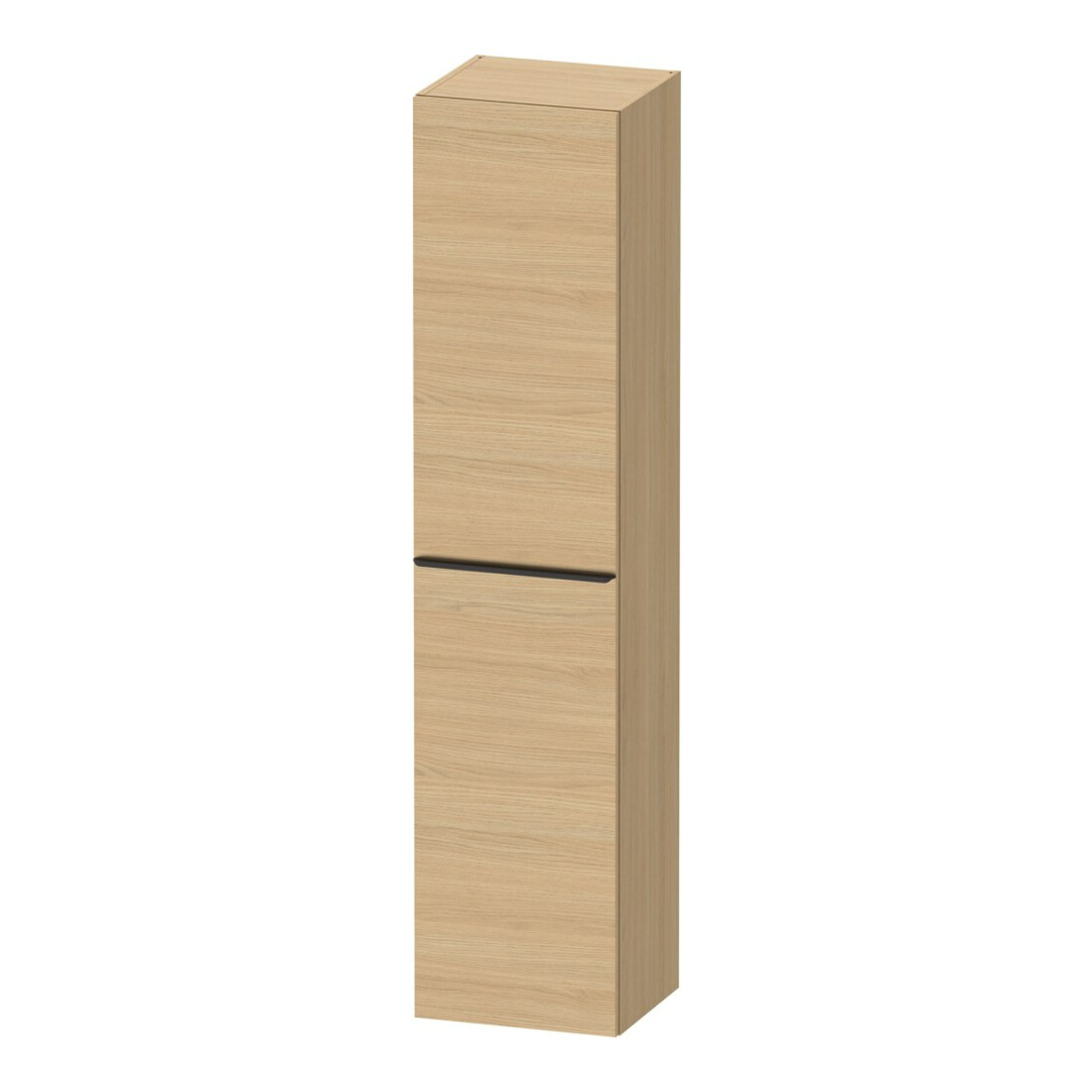 Duravit Hochschrank D-Neo 40x36cm, 1 Tür, 5 Bö, An L, sw/Ei Nat