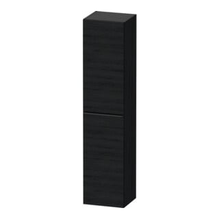 Duravit Hochschrank D-Neo 40x36cm, 1 Tür, 5 Bö, An L, sw/Ei sw