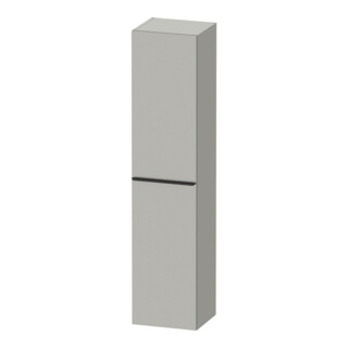 Duravit Hochschrank D-Neo 40x36cm, 1 Tür, 5 Bö, An L, sw/gr ma