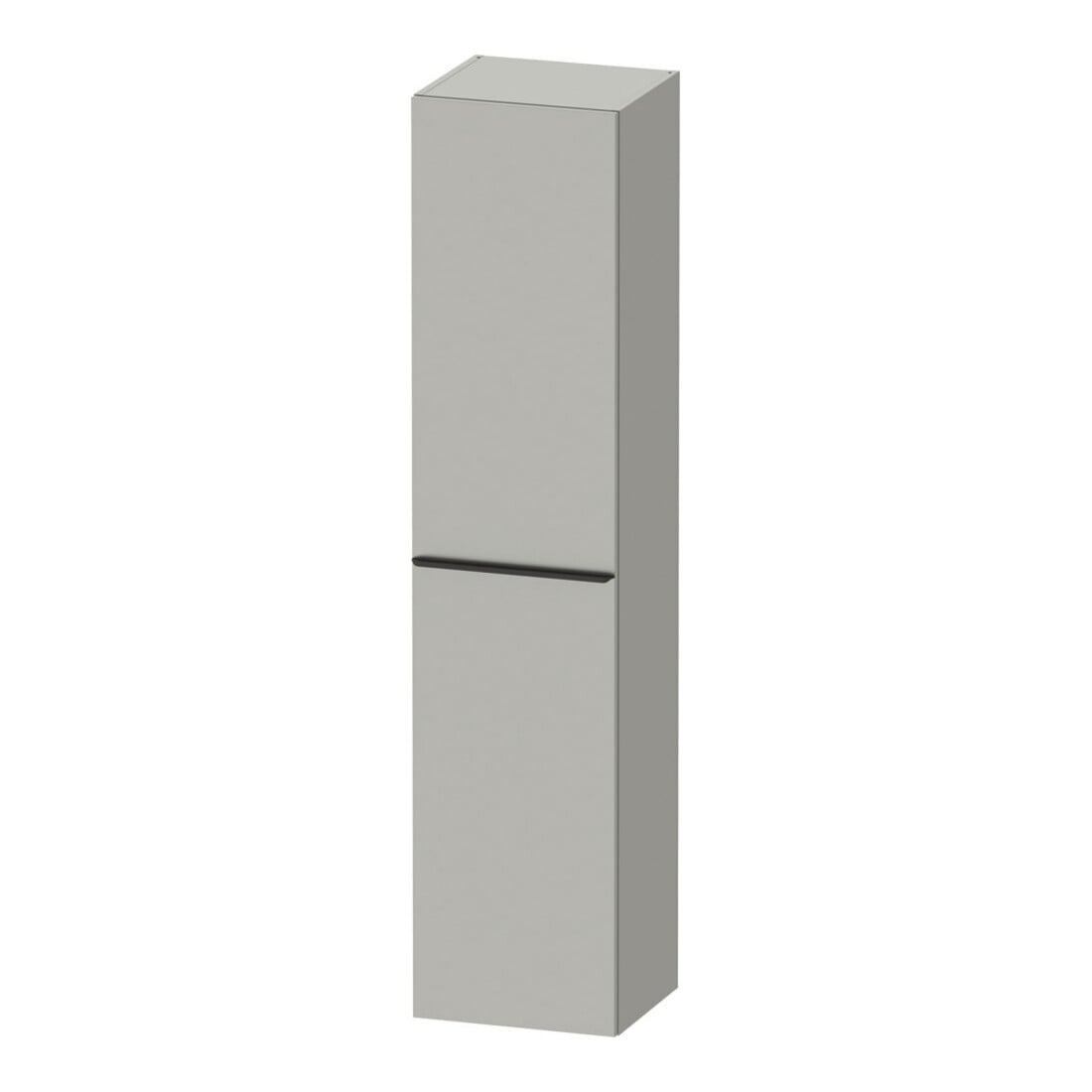 Duravit Hochschrank D-Neo 40x36cm, 1 Tür, 5 Bö, An L, sw/gr ma