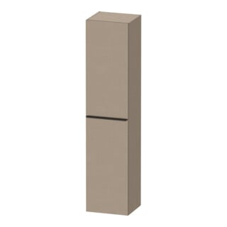 Duravit Hochschrank D-Neo 40x36cm, 1 Tür, 5 Bö, An L, sw/Leinen