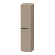 Duravit Hochschrank D-Neo 40x36cm, 1 Tür, 5 Bö, An L, sw/Leinen