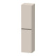 Duravit Hochschrank D-Neo 40x36cm, 1 Tür, 5 Bö, An L, sw/Taup ma-1