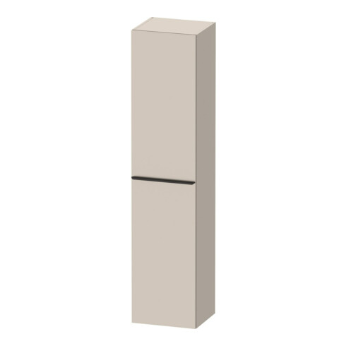 Duravit Hochschrank D-Neo 40x36cm, 1 Tür, 5 Bö, An L, sw/Taup ma
