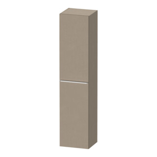 Duravit Hochschrank D-Neo 40x36cm, 1 Tür, 5 Bö, An li, chr/Leinen