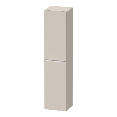 Duravit Hochschrank D-Neo 40x36cm, 1 Tür, 5 Bö, An li, chr/Taup ma