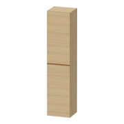 Duravit Hochschrank D-Neo 40x36cm, 1 Tür, 5 Bö, An R, b geb/Ei Nat