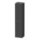 Duravit Hochschrank D-Neo 40x36cm, 1 Tür, 5 Bö, An R, b geb/Gra ma-1
