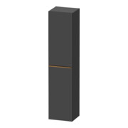 Duravit Hochschrank D-Neo 40x36cm, 1 Tür, 5 Bö, An R, b geb/Gra ma