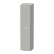 Duravit Hochschrank D-Neo 40x36cm, 1 Tür, 5 Bö, An R, chr/Beton ma