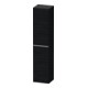 Duravit Hochschrank D-Neo 40x36cm, 1 Tür, 5 Bö, An R, chr/Eiche sw-1