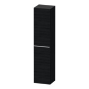 Duravit Hochschrank D-Neo 40x36cm, 1 Tür, 5 Bö, An R, chr/Eiche sw