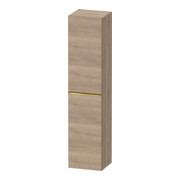 Duravit Hochschrank D-Neo 40x36cm, 1 Tür, 5 Bö, An R, g pol/Ei ma