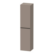 Duravit Hochschrank D-Neo 40x36cm, 1 Tür, 5 Bö, An R, sw/Bas ma
