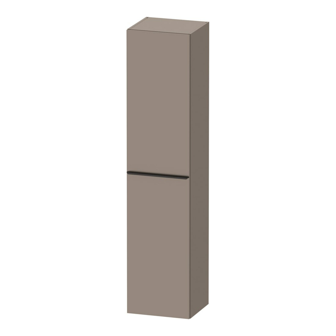 Duravit Hochschrank D-Neo 40x36cm, 1 Tür, 5 Bö, An R, sw/Bas ma