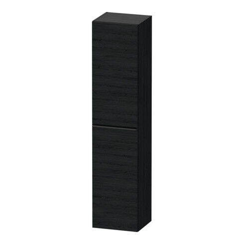 Duravit Hochschrank D-Neo 40x36cm, 1 Tür, 5 Bö, An R, sw/Ei sw