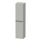 Duravit Hochschrank D-Neo 40x36cm, 1 Tür, 5 Bö, An R, sw/gr ma-1