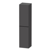 Duravit Hochschrank D-Neo 40x36cm, 1 Tür, 5 Bö, An R, sw/Grap ma