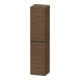 Duravit Hochschrank D-Neo 40x36cm, 1 Tür, 5 Bö, An R, sw/Nuss dkl.-1