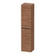 Duravit Hochschrank D-Neo 40x36cm, 1 Tür, 5 Bö, An R, sw/Nuss Nat-1