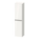 Duravit Hochschrank D-Neo 40x36cm, 1 Tür, 5 Bö, An R, sw/w hgl-1