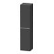 Duravit Hochschrank D-Neo 40x36cm, 1 Tür, 5 Bö, An re, chr/Grap ma-1