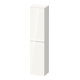 Duravit Hochschrank D-Neo 40x36cm, 1 Tür, 5 Bö, An re, chr/we hgl-1