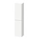 Duravit Hochschrank D-Neo 40x36cm, 1 Tür, 5 Bö, An re, chr/we ma-1
