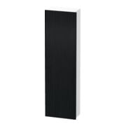 Duravit Hochschrank DuraStyle 40x24x140cm, Tür li, Ei sw/we matt