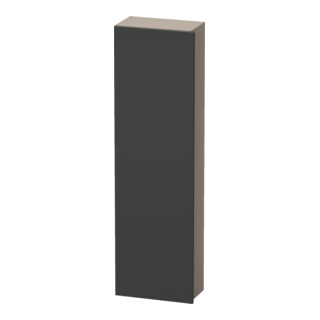 Duravit Hochschrank DuraStyle 40x24x140cm, Tür li, graph m/bas matt