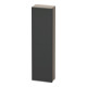 Duravit Hochschrank DuraStyle 40x24x140cm, Tür li, graph m/bas matt-1