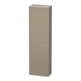 Duravit Hochschrank DuraStyle 40x24x140cm, Tür li, leinen/basalt matt