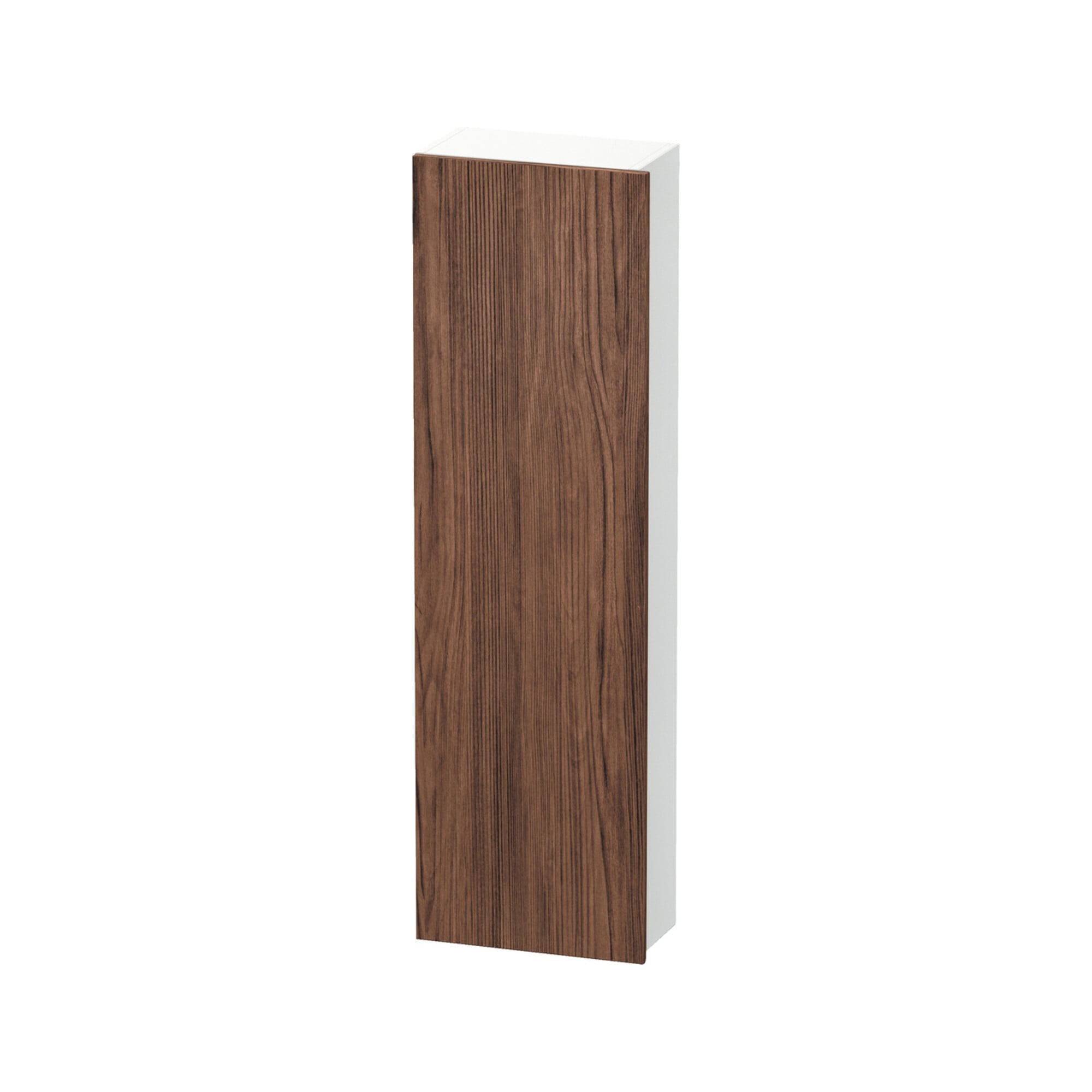 Duravit Hochschrank DuraStyle 40x24x140cm, Tür li, Nussb dunk./weiß ma