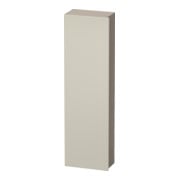Duravit Hochschrank DuraStyle 40x24x140cm, Tür li, taupe/basalt matt