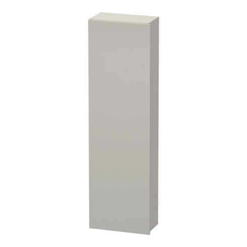 Duravit Hochschrank DuraStyle 40x24x140cm, Tür links, betongrau matt