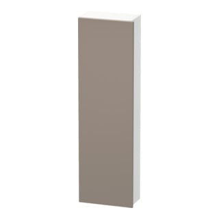 Duravit Hochschrank DuraStyle 40x24x140cm, Tür re, bas. matt/weiß matt