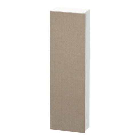 Duravit Hochschrank DuraStyle 40x24x140cm, Tür re, leinen/weiß matt