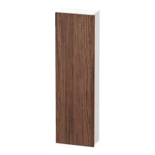 Duravit Hochschrank DuraStyle 40x24x140cm, Tür re, Nussb dunk./weiß ma