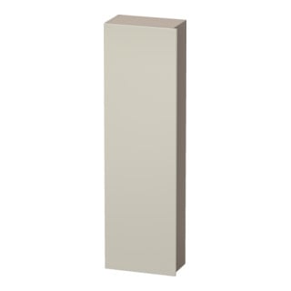 Duravit Hochschrank DuraStyle 40x24x140cm, Tür re, taupe/basalt matt