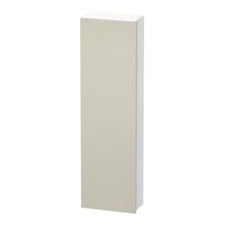Duravit Hochschrank DuraStyle 40x24x140cm, Tür rechts, taupe/weiß matt