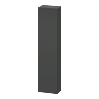 Duravit Hochschrank DuraStyle 40x24x180 cm, porte droite, graphite mat
