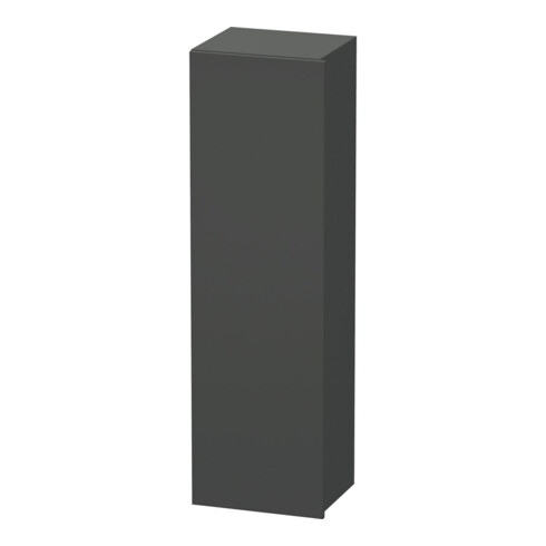Duravit Hochschrank DuraStyle 40x36x140cm, Tür links, graphit matt